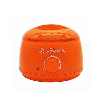 Баночный воскоплав Pro-Wax 100 100W 400 мл (оранжевый) для воска, депиляции с терморегулятором