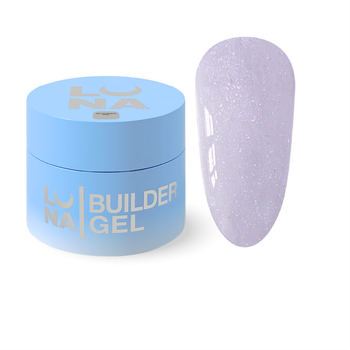 Гель шимер LUNAMoon Shimmer Gel №6 на 30 мл для укрепления, выравнивания и наращивания ногтей