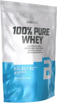 Сывороточный протеин BioTechUSA 100% Pure Whey порошок 900 г Без вкуса (5999076270064)