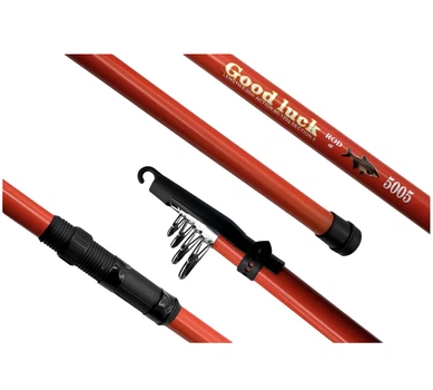 Удилище Bolo GOODLUCK 80-120 г 3,0м с кольцами Оранжевое,7407000004190