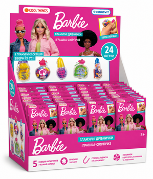 Дисплей іграшок-сюрпризів Cool Things серії Barbie (Гламурні дрібнички) (24 шт)