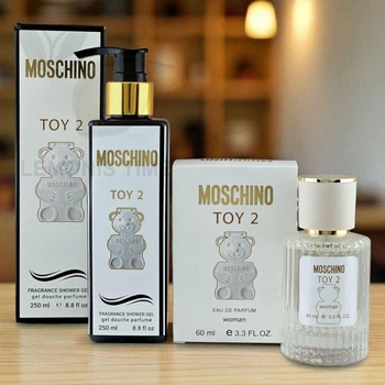 Парфюмированный набор No Brand версия Moschino Toy 2, ПАРФЮМ - ГЕЛЬ ver.03