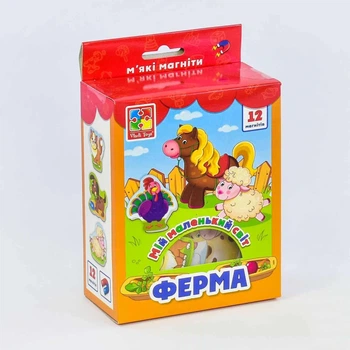 Мой маленький мир на магнитах "Ферма" Vladi Toys VТ 3106-09