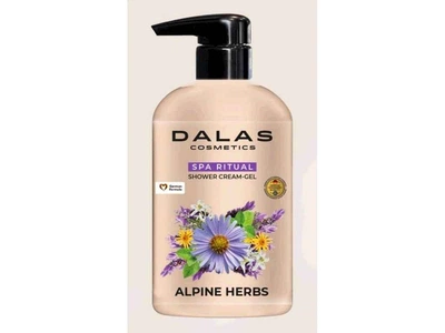 Крем-гель для душу DALAS 550мл ALPINE HERBS