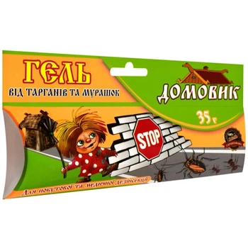 Гель від тарганів та мурах Домовик 35 г Agromaxi