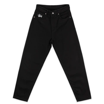 Чоловічі джинси мом Stussy чорні, вільний крій, комфортні, якісні, Туреччина 32 (923-740)
