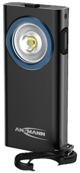 Mini latarka Ansmann LED Czarna 1600-0597 (4013674198696)