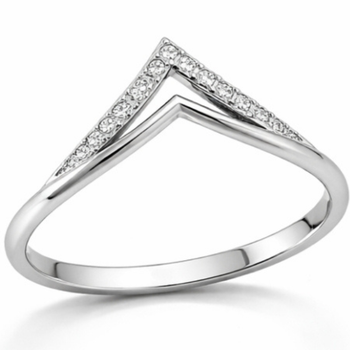 Каблучка срібна фантазія з фіанітами Silver Style 17.5 р. (10451.15 sku:2300103757589)