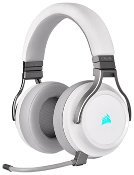 Наушники Corsair VIRTUOSO RGB WIRELESS High-Fidelity Gaming Headset (CA-9011186-EU) White