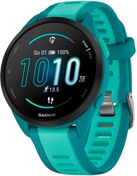 Смарт-годинник Garmin Forerunner 165 Music Turquoise/Aqua (010-02863-32)