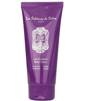 Молочко для тела с ароматом мускуса ладана и ванили La Sultanе De Saba Body Lotion Musk Incense Vanilla 200 мл 3700448604323