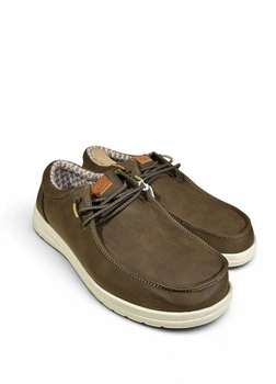 Мокасины Hey Dude Paul Classic Brown (43352-255), Коричневый, Размер 45 (US M12), стелька 29.5 см