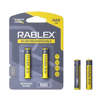 Аккумулятор Rablex AAA (R03) 1100mAh 2 шт.