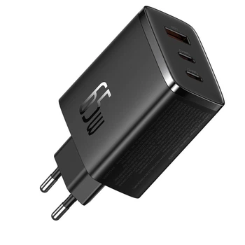 Мережевий зарядний пристрій Baseus Cube Pro Fast Charger 2C+U 65W Black P10152301113-00