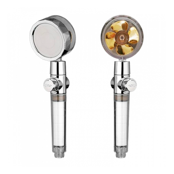Водосберегающая насадка для душа c вентилятором - Turbocharged shower head