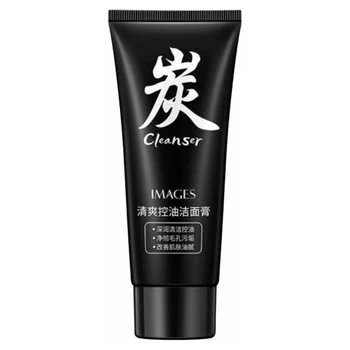Пенка для умывания с экстрактом бамбукового угля Images Charcoal Bamboo Cleanser, 60 мл