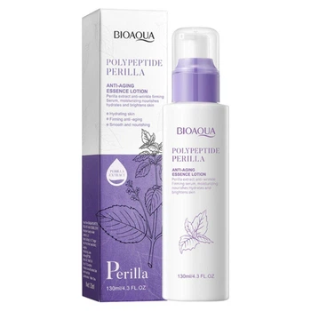 Лосьон для лица с экстрактом периллы Bioaqua Polypeptide Perrila Anti-Aging Essence Lotion, 130 мл