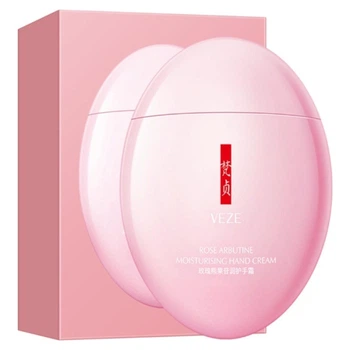Крем для рук с экстрактом розы и арбутина Venzen The Rose Arbutin Hand Cream, 60 мл