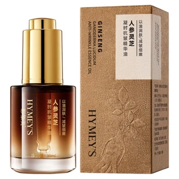 Сыворотка для лица с экстрактами женьшеня и гриба рейши Hymey's Ginseng Ganoderma Lucidum Anti-Wrinkle Essence Oil, 30 мл