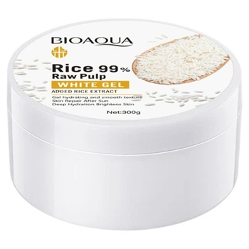 Гель для тела с экстрактом белого риса Bioaqua Rice 99% Raw Pulp White Gel, 300 мл