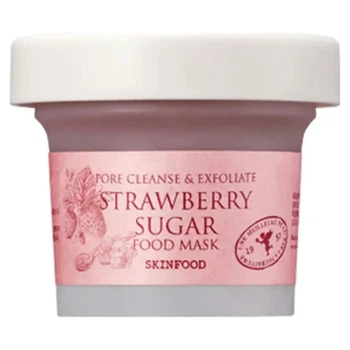 Сахарная маска для лица с экстрактом клубники Skinfood Pore Cleanse & Exfoliate Strawberry Sugar Food Mask, 120 мл
