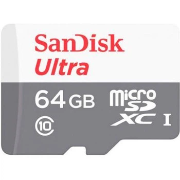 Карта памяти SanDisk 64GB microSD class 10 Ultra Light