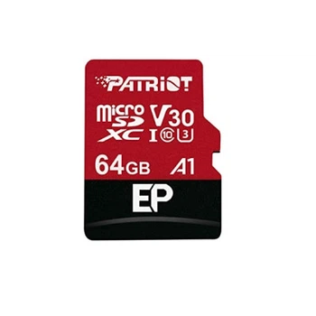 Карта памяти Patriot 64GB microSD class 10 UHS-I U3 V30 A1