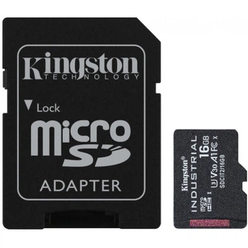 Карта пам'яті Kingston 16GB microSDHC class 10 UHS-I V30 A1
