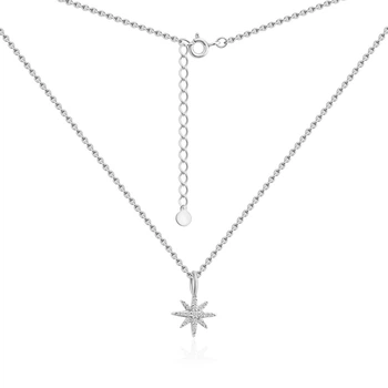 Срібне кольє «North Star»