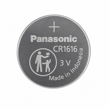 Елемент живлення Panasonic CR1616 Lithium 3V 55 мАг, набір 5 батарейок (CR-1616/5BE)