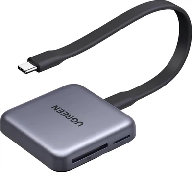 Кардидер Ugreen CM898 USB 3.2 Magnetic, USB-C SD/MicroSD PD 100W (UGR-65095)