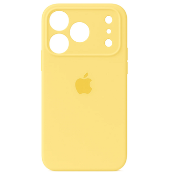 Силіконовий чохол для iPhone 17 Pro Max Yellow FULL 75718