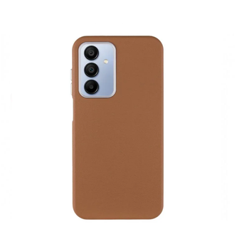 Шкіряний чохол Leather Case Metal Buttons для Samsung Galaxy S24/ S25 Brown 70775