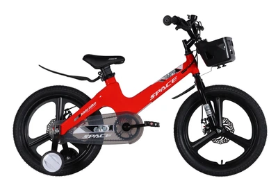 Детский велосипед MG 18" Space Kid Moon DD 2026 красный (OPS-SK-18-049)