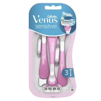 Бритви одноразові GILLETTE VENUS Sensitive, 3 шт