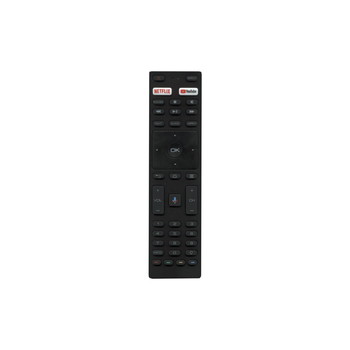 Пульт інфрачервоний для Android TV з голосовим пошуком KIVI RC-10 Bluetooth 2xААА Black (504Q326B127)