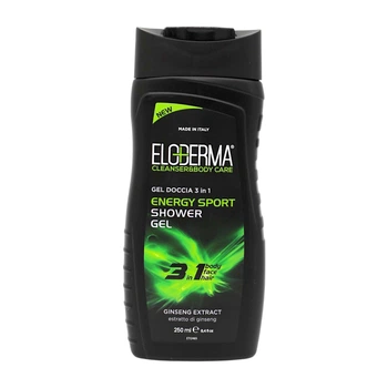 Гель для душа мужской 3в1 Energy Sport Eloderma 250 мл