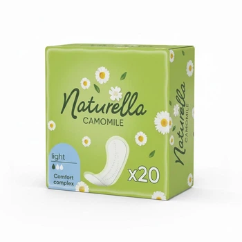 Ежедневные гигиенические прокладки Naturella Camomile Light Single 20 шт