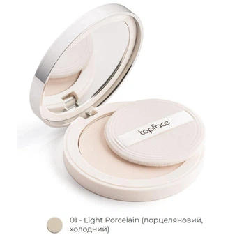 Пудра компактная TopFace Super Match Foundation PT269 [01 - Light Porcelain]