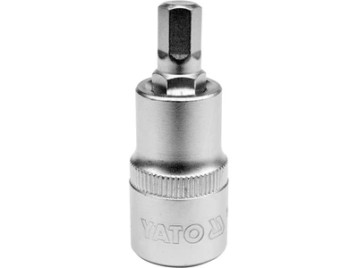 Головка торцева YATO HEX M8 квадрат 1/2" довжина 55 мм YT-04384