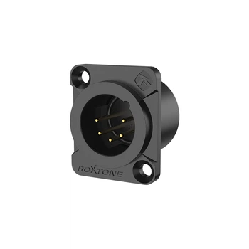 Разъем Roxtone RX5MDWP-BG 5-pin XLR male (папа)