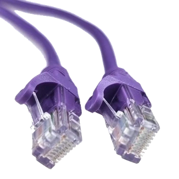 Патч-корд RITAR UTP CAT5e 0.3 м, фиолетовый
