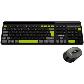 Комплект Canyon HSET-W5 Wireless UA Black (CNS-HSETW5BK) (352738)