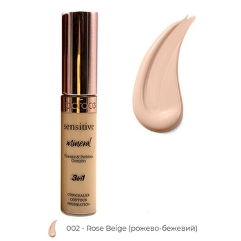 Консилер TopFace Sensitive - Mineral 3 in 1 Concealer PT471 [002] 12 мл