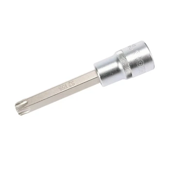 Головка торцева YATO подовжена TORX T55 квадрат 1/2" довжина 100 мм YT-04327