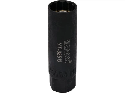 Головка свічкова YATO 12-гранна квадрат 3/8" M14 CrMo YT-38510
