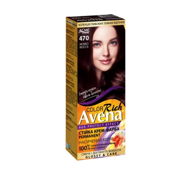 Крем-фарба стійка Acme AVENA Rich Color 470 Мокко (4823115502667)