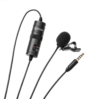 Микрофон петличный BOYA BY-M1 проводной Black (6971008020809)