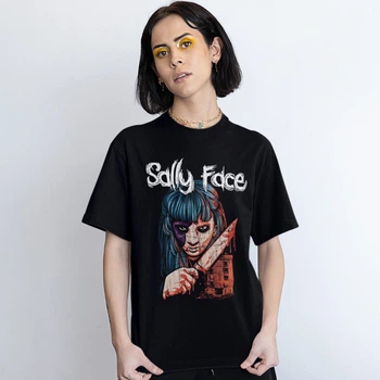 Футболка Sally Face (Massacre) M чорний