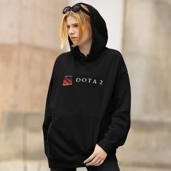 Худі флісовий Dota 2 (Crystal Maiden) L чорний